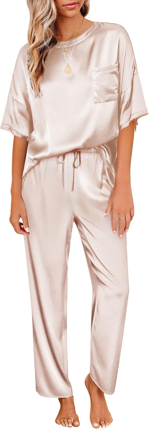 Women’s Satin Pajama Set