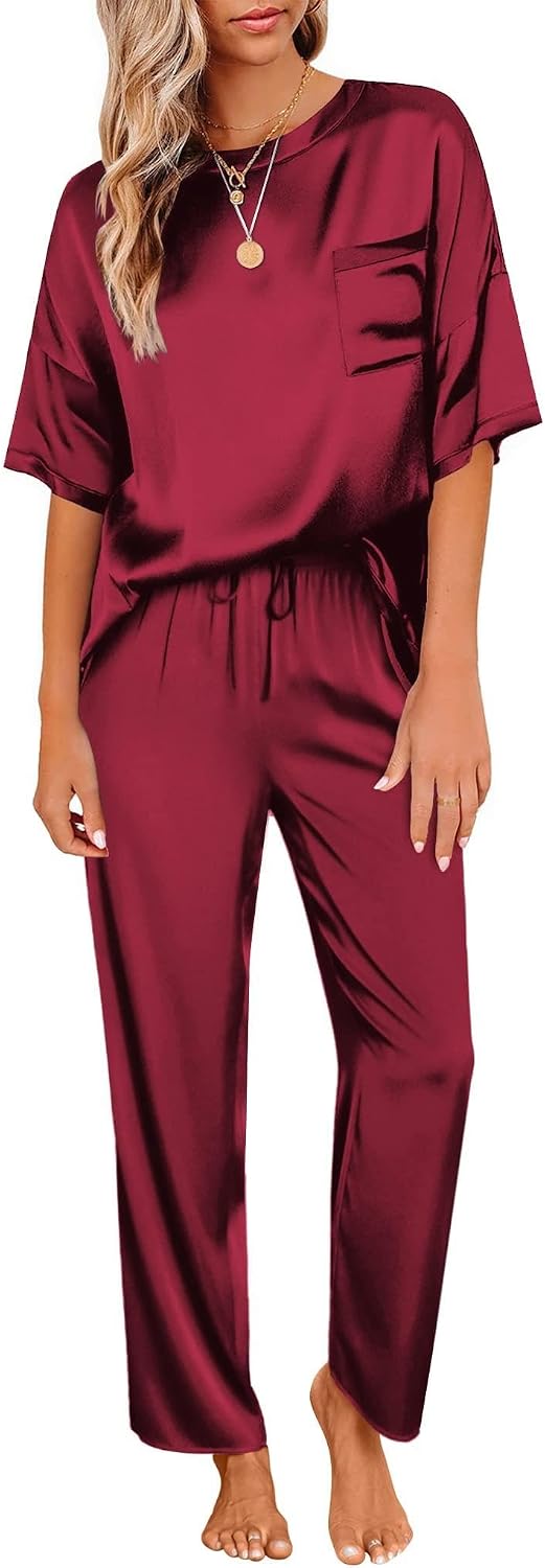Women’s Satin Pajama Set