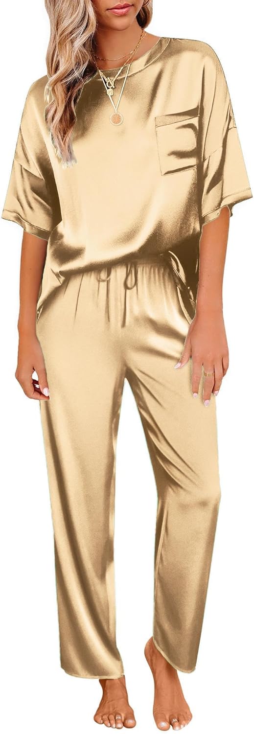 Women’s Satin Pajama Set