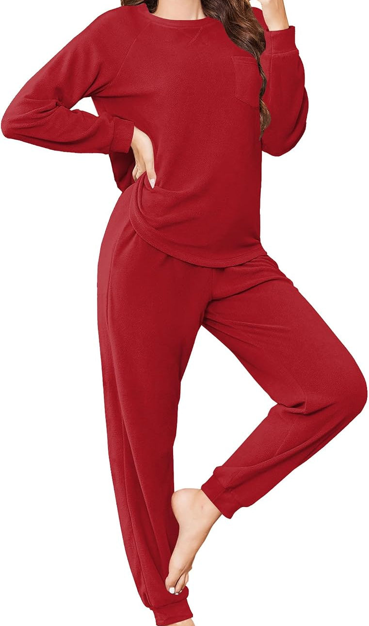 Women’s Fleece Jogger Pajama Set