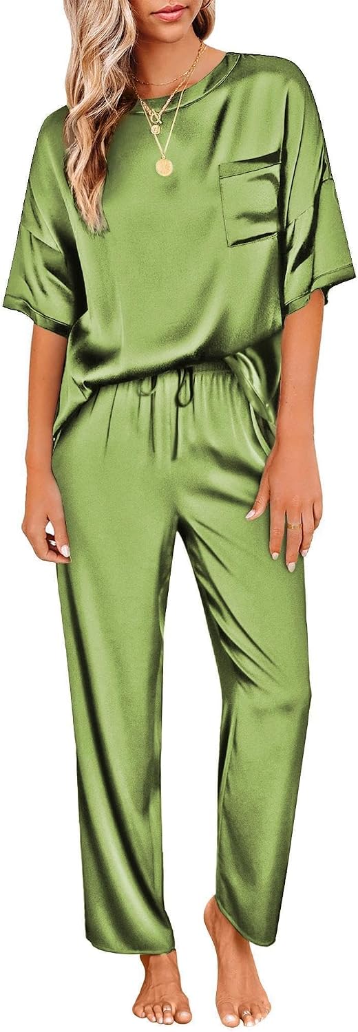 Women’s Satin Pajama Set