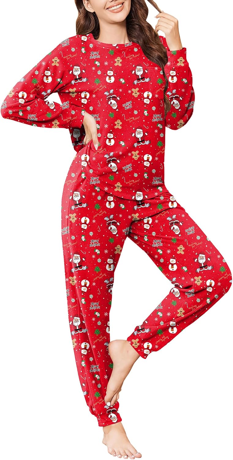 Women’s Fleece Jogger Pajama Set